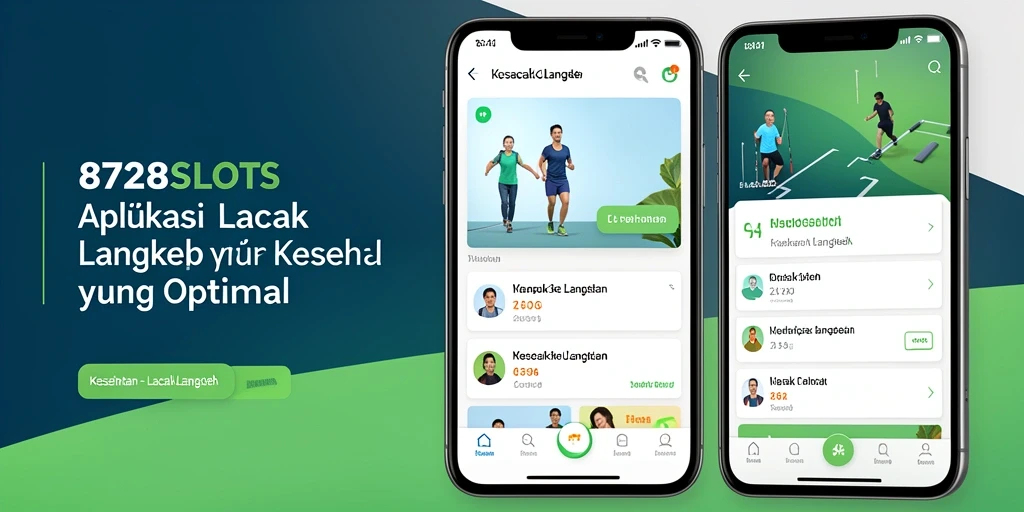 Antarmuka aplikasi Lacak Langkah 8728SLOTS yang intuitif dan menarik.